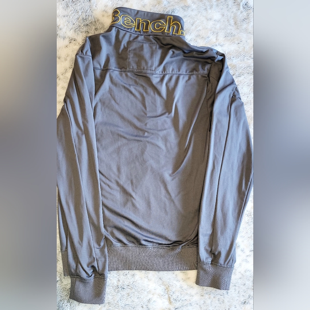 Grey Bench Track Jacket Mens Mediun
